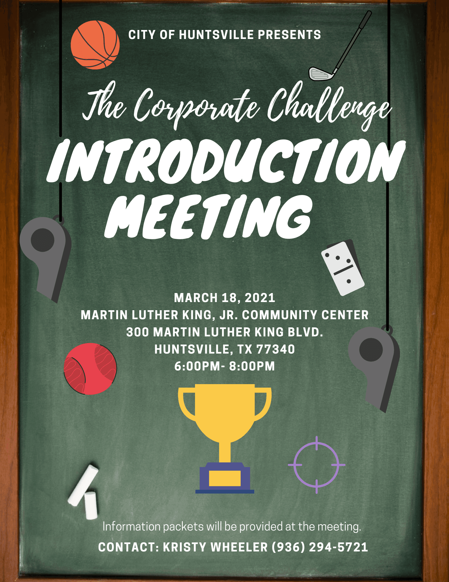 Corporate Challenge Introductory Meeting-flyer