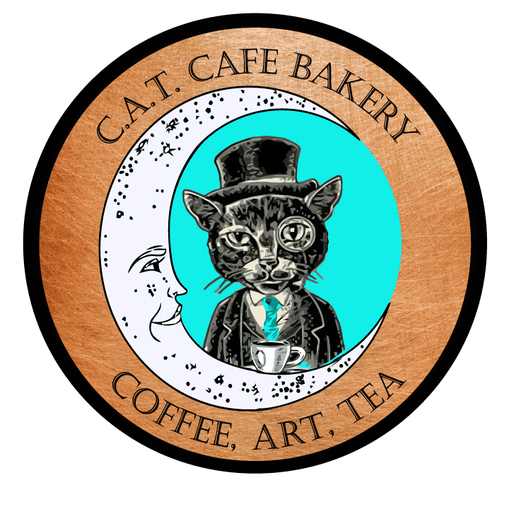 CAT Cafe Bakery Transparant Logo